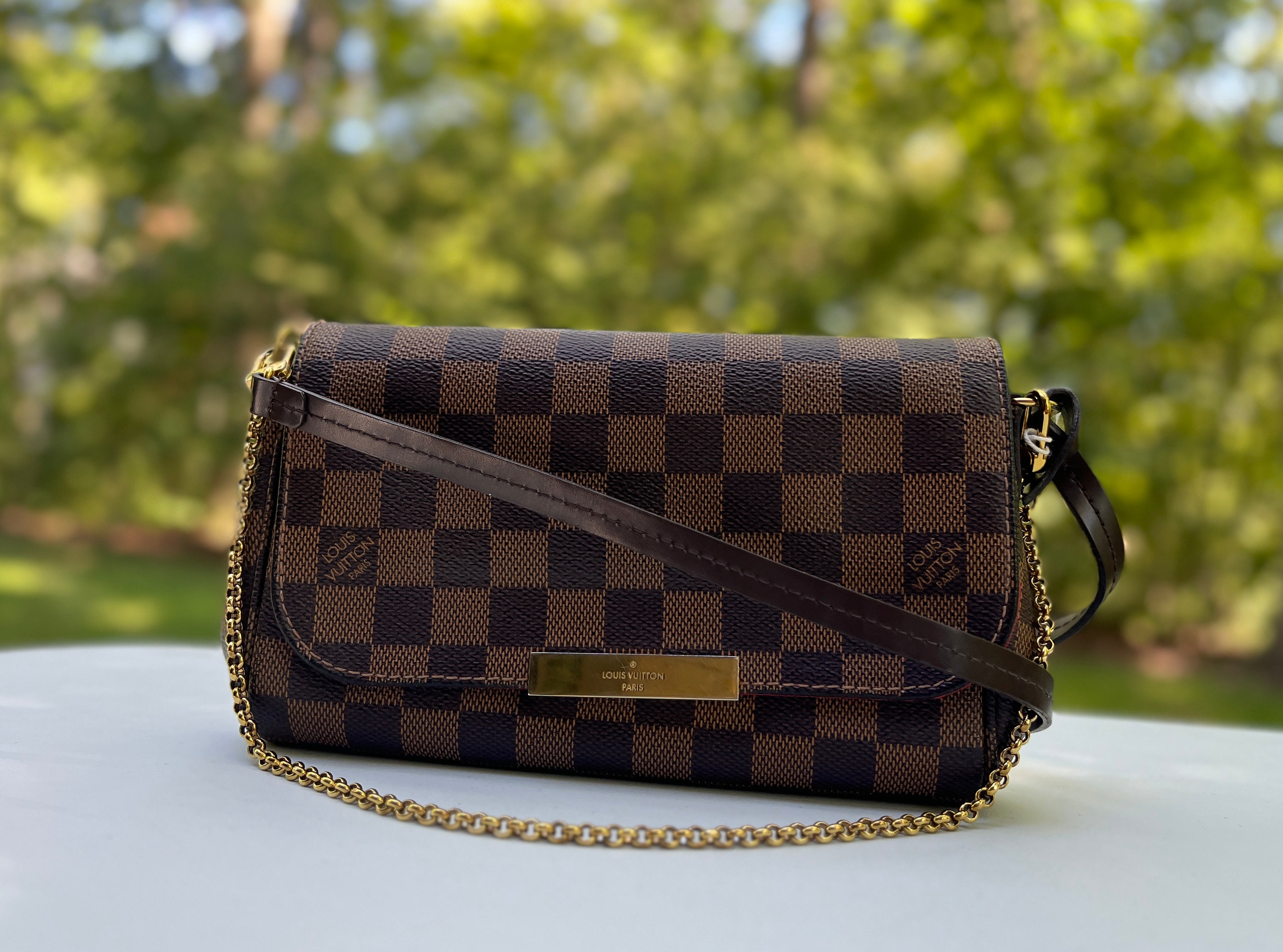 Louis+Vuitton+Bloomsbury+Crossbody+PM+Brown+Canvas for sale online