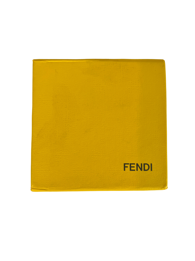 Fendi Men's Reversible Black or Black Logo Leather Belt, Size 95 cm/37.5 in