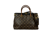 Louis Vuitton Monogram Pallas MM in Noir