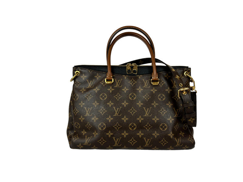 Louis Vuitton Monogram Pallas MM in Noir