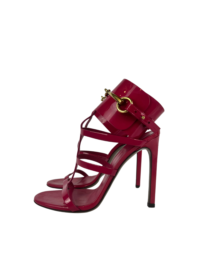 Gucci Ursula High Heel Sandle in Blossom, Size 36.5 EU/ 6 US