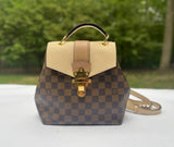 Louis Vuitton Damier Ebene Cream Clapton Backpack