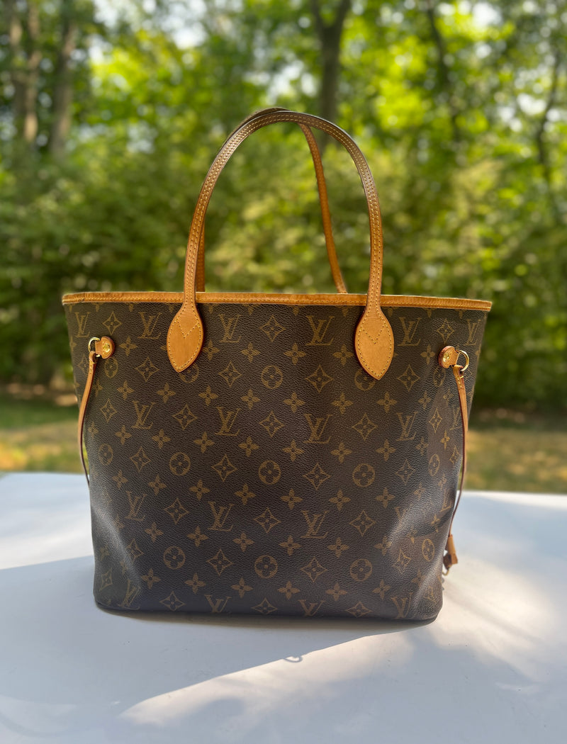Louis Vuitton Monogram Neverfull MM with Beige Interior