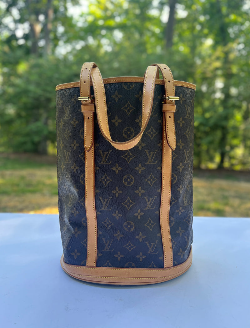 Louis Vuitton Monogram Bucket GM with Pouch