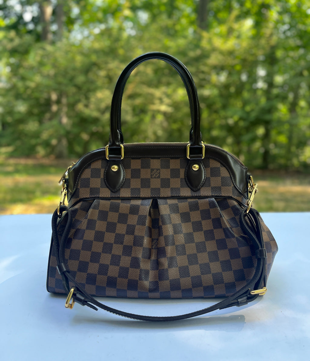 Louis Vuitton Damier Ebene Trevi PM Satchel Shoulder Handbag – Chicago  Consignment