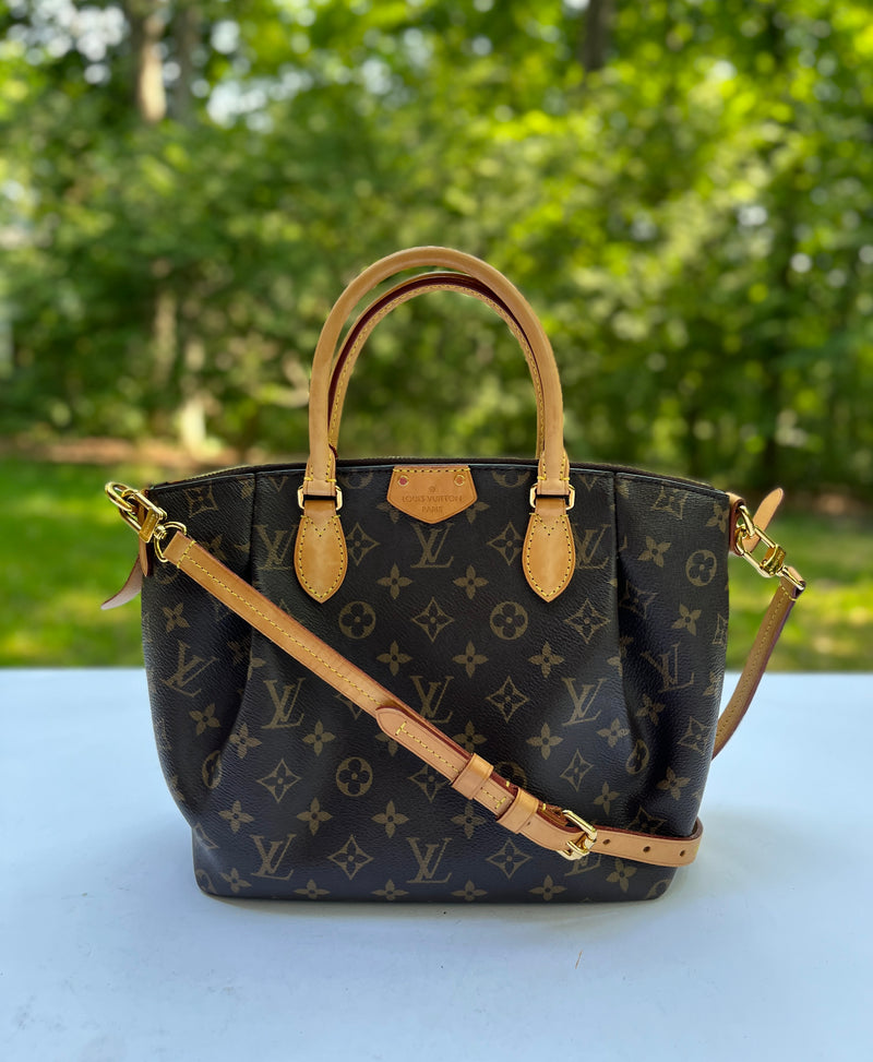 Preloved Louis Vuitton Marignan Monogram Canvas with Tan Leather