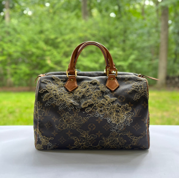 Louis Vuitton Limited Edition Gold Monogram Limelight African