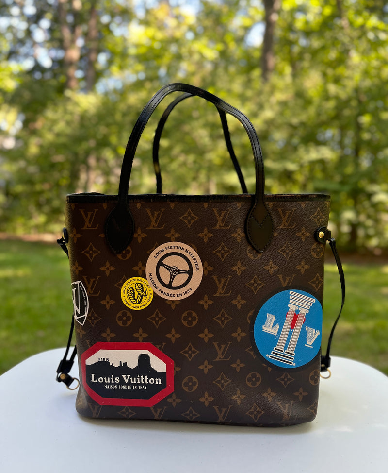 Louis Vuitton, Bags, Louis Vuitton World Tour Neverful Mm