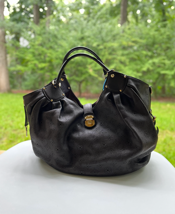 Louis Vuitton Monogram Mahina Leather Solar GM in Brown
