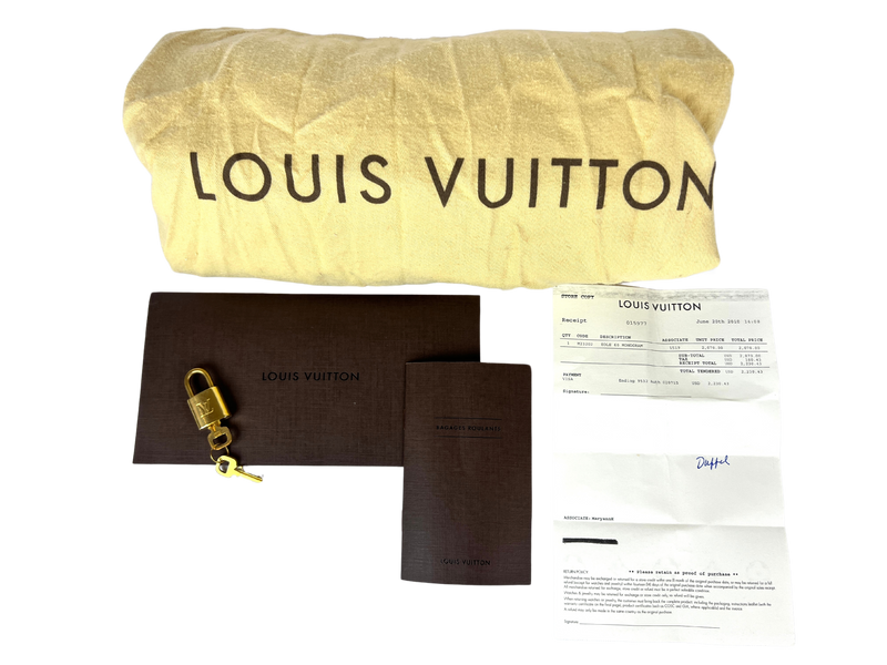 Louis Vuitton Monogram Eole 60 Rolling Duffle