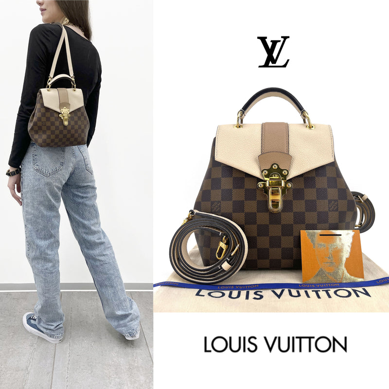 Louis Vuitton Clapton Backpack Damier Ebene
