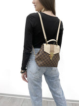 Louis Vuitton Damier Ebene Cream Clapton Backpack