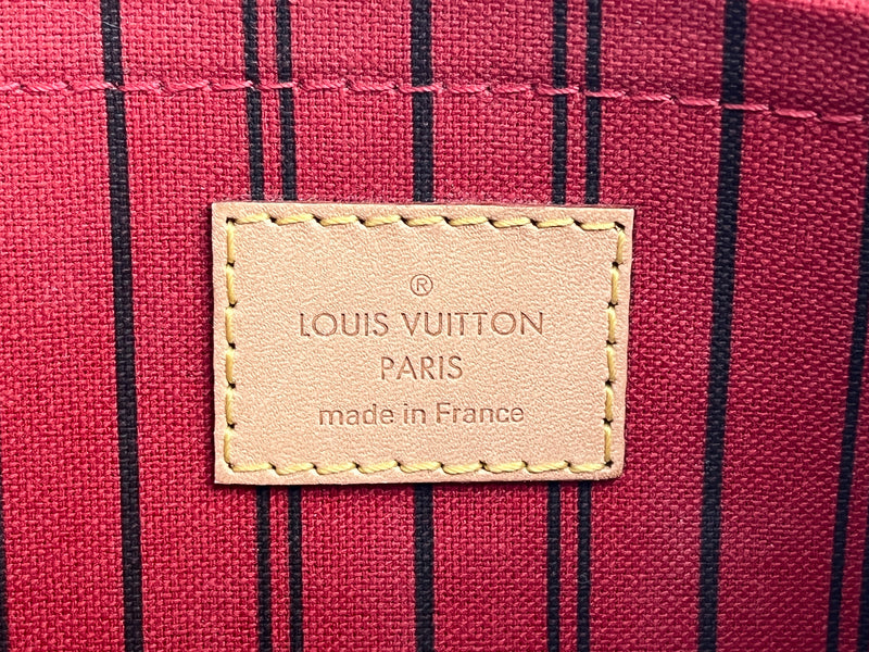 Louis Vuitton Damier Azur Neverfull GM Pouch Only Wristlet Clutch Handbag