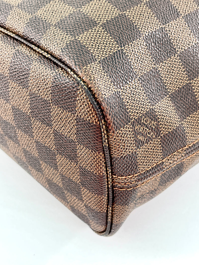 Louis Vuitton Damier Ebene Neverfull PM with Red Interior – Chicago  Consignment