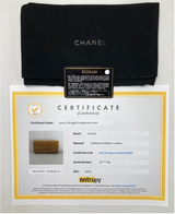 Chanel Aged Creasing Lambskin Leather Yen Wallet in Yellow
