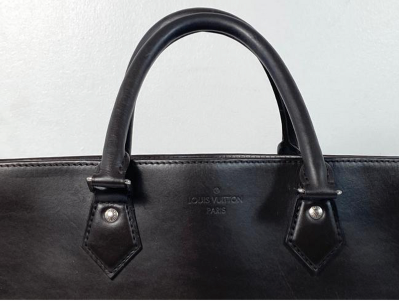Louis Vuitton Dark Brown Epi Leather Sac Plat Tote