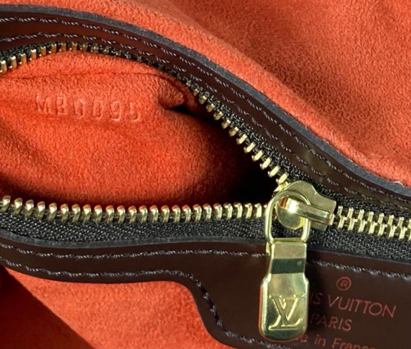 Louis Vuitton Damier Ebene Uzes Tote Shoulder Handbag