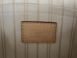 Louis Vuitton Damier Azur Neverfull GM Pouch with Cream Interior