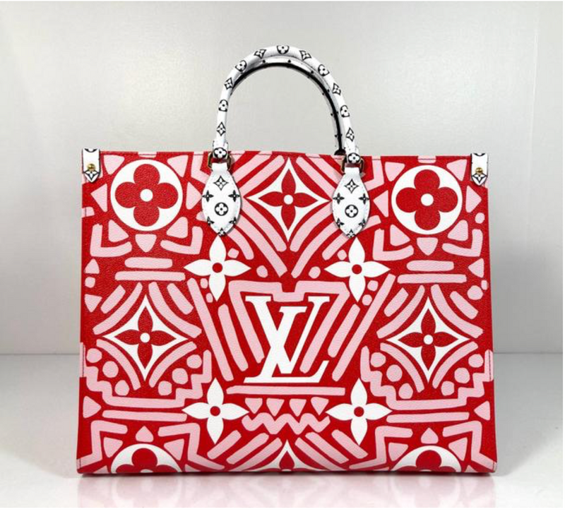 Red and pink louis vuitton 2025