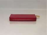 Louis Vuitton Vernis Zippy Wallet in Freesia Pink