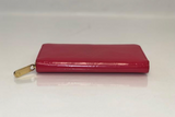 Louis Vuitton Vernis Zippy Wallet in Freesia Pink