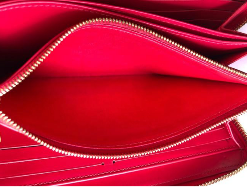 Louis Vuitton Vernis Zippy Wallet in Freesia Pink – Chicago