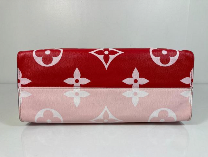 Louis Vuitton Limited Edition Giant Monogram Onthego GM in Red