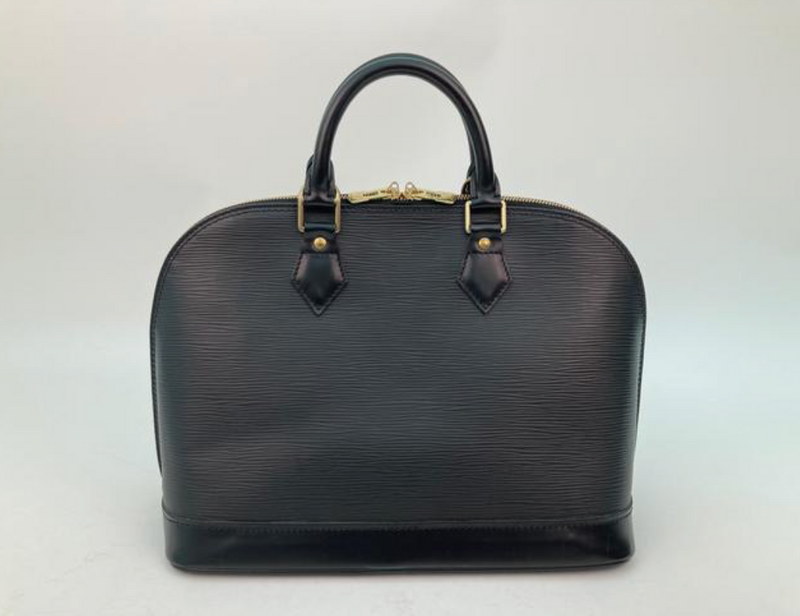 Louis Vuitton Epi Leather Alma PM in Black