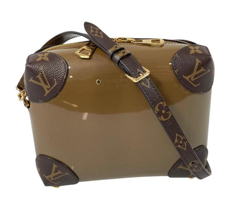 Authentic Louis Vuitton Vernis Shoulder Cross Body Pouch Bag Purse