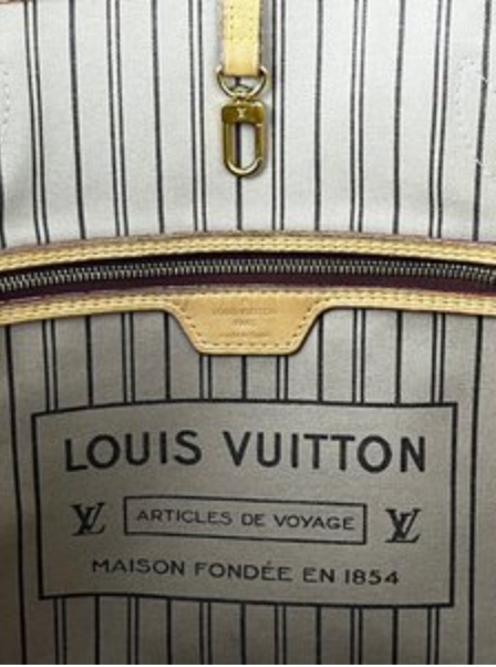 Louis Vuitton Monogram Neverfull MM with Beige Interior