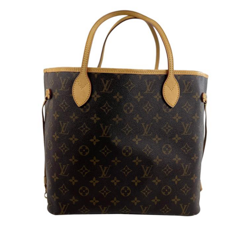 LOUIS VUITTON Louis Vuitton Neverfull MM M40995 Monogram Brown Gold  Hardware Tote Bag Ladies