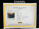 Chanel Canvas Deauville Line with Chain Tote Medium in Blue