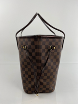 Louis Vuitton Damier Ebene Neverfull MM with Rose Ballerine