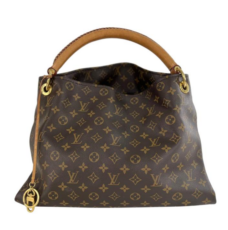 Louis Vuitton Monogram Artsy MM Hobo with Braided Handle