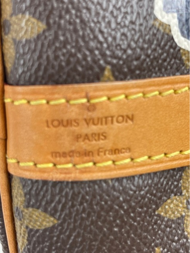 Louis Vuitton Limited Edition Monogram Speedy World Tour