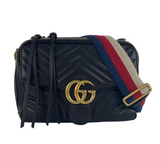 Gucci Quilted Leather GG Marmont Small