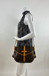 Louis Vuitton Monogram Saumur 30