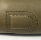 Delvaux Soft Leather Depose in Olive
