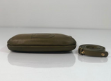 Delvaux Soft Leather Depose in Olive