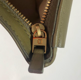 Delvaux Soft Leather Depose in Olive