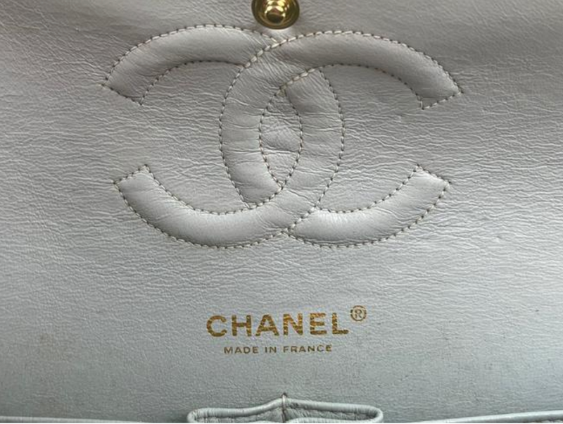 Chanel Floral Print Canvas 2.55 Classic Double Flap