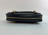 Chanel Quilted Lambskin Leather Shoulder in Black