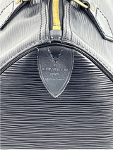Louis Vuitton Epi Speedy 25 in Black