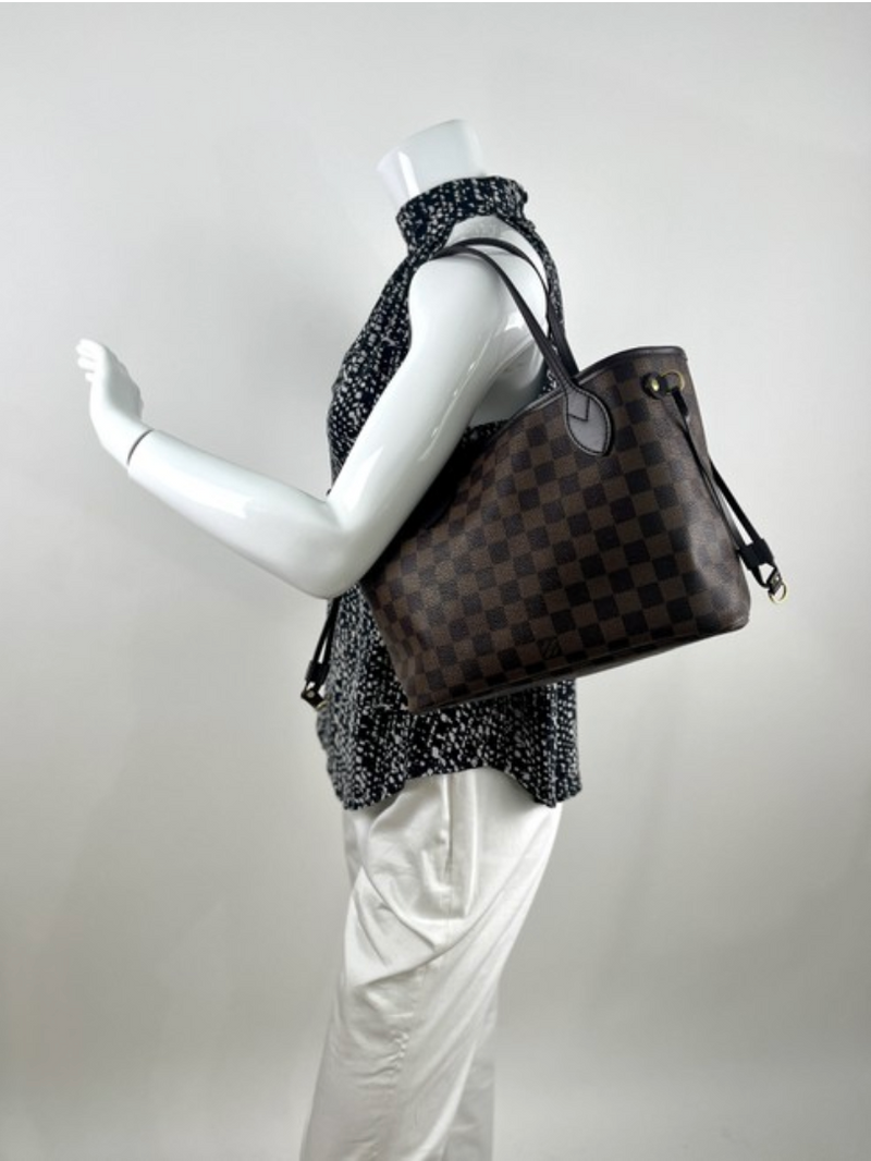 LOUIS VUITTON Neverfull PM Damier Ebene - More Than You Can Imagine