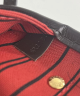Louis Vuitton Damier Ebene Neverfull PM with Red Interior