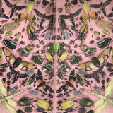 Alexander McQueen and Damien Hirst Limited Edition Judecca Skull Silk Scarf in Pink